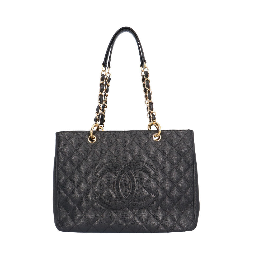 Chanel GST Caviar Bag Black